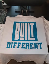 Image 2 of Built Different- White