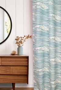 Image 1 of Whitby Linen Fabric - High Tide