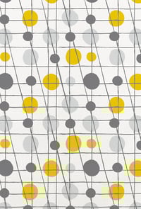 Image 4 of Festival Pavilion Linen Fabric - Mustard