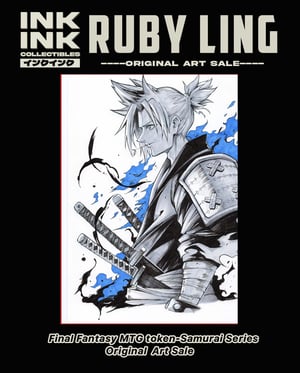 Image of Original Art : Final Fantasy Samurai Series // Ruby Ling