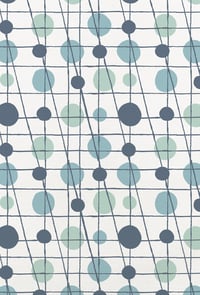 Image 5 of Festival Pavilion Linen Fabric - High Tide