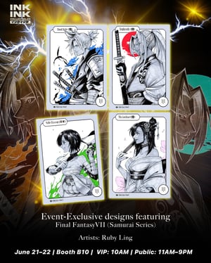 Image of Original Art : Final Fantasy Samurai Series // Ruby Ling