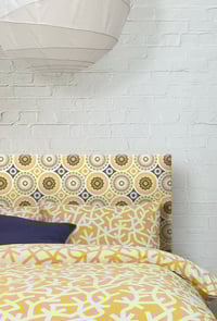 Image 2 of Darjeeling Linen Fabric - Mustard