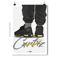Image 1 of Sneaker Poster Air Max 95 x Corteiz “Honey Black”
