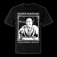 Image 1 of HANOI HANNAH "GOOD MORNING, VIETNAM!" BLACK T-SHIRT