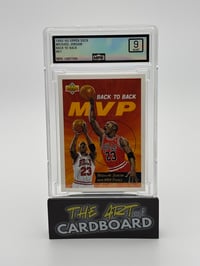 1992-93 UD Back to Back Michael Jordan #67 Grade 9