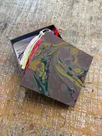 Image 4 of Tassel marbled gift tags // gift box of 15 tags (only one available) 