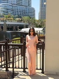 Image 1 of Light Pink Short Sleeve Rib Set