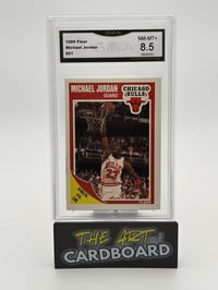 1989 Fleer Michael Jordan #21 GMA 8.5
