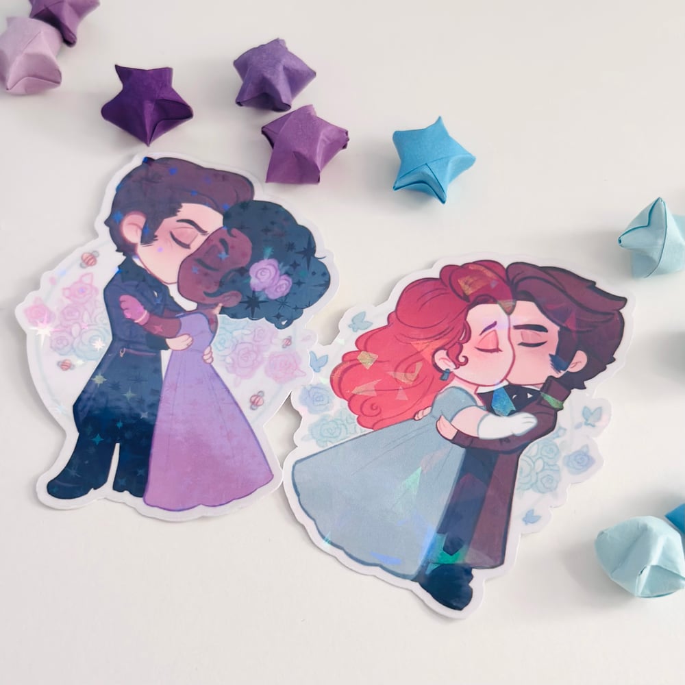Bridgerton Couple Stickers