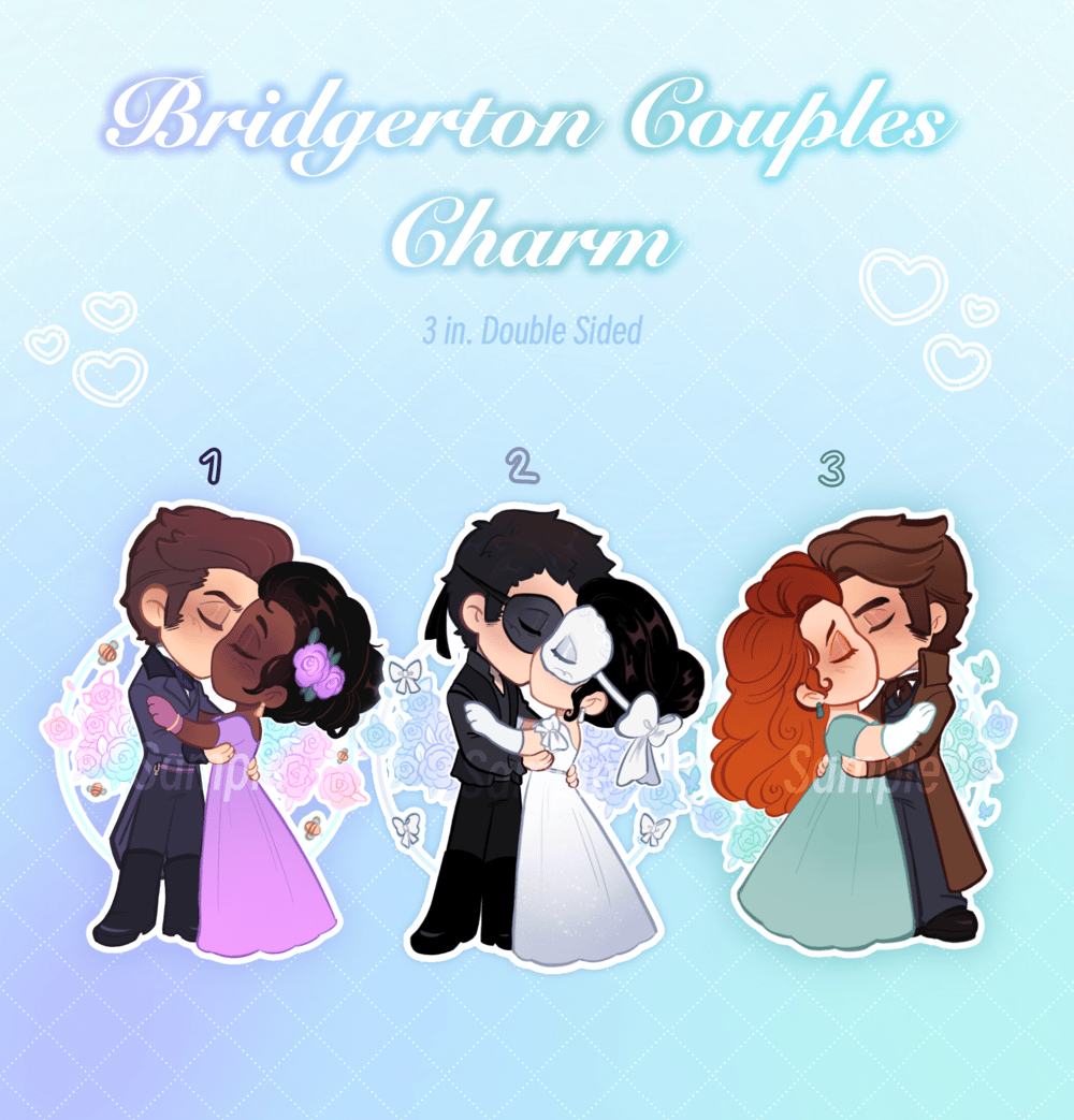 Bridgerton Couple Charms