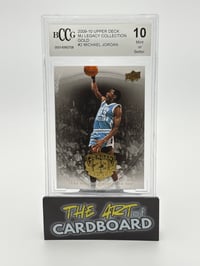 2009-10 UD Michael Jordan Legacy GOLD Collection #2 BCCG 10