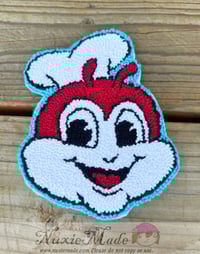 Image 3 of Jollibee-Inspired Coaster – Cotton Punch Needle Rug