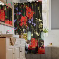 Image 7 of EGGcellence Poppies - Shower Curtain