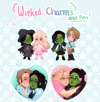 Wicked Charms and Pins