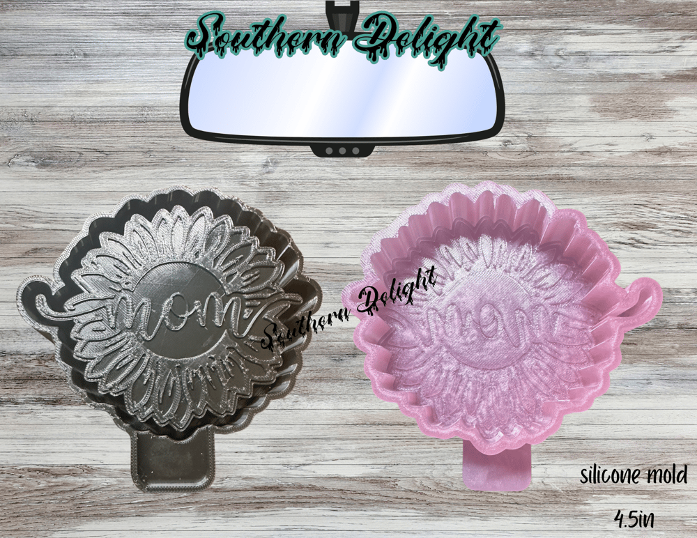 Image of Sunflower Mom Freshie Mold