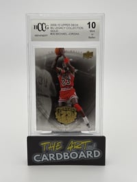 2009-10 UD Michael Jordan Legacy Collection GOLD  #20 BCCG 10