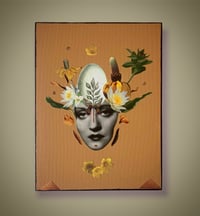 Image 4 of 1/2 OFF MID SUMMER CLEARANCE - The In Between - Original Mixed Media Collage -  Southwest Decor