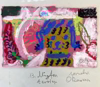 Image 1 of oil pastel on paper 