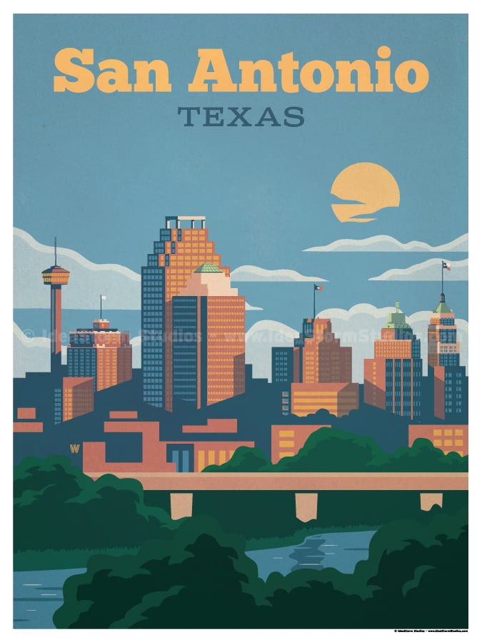Image of San Antonio Poster