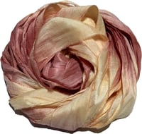 Image 3 of Ready To Ship! 10YD. SUNDIAL HAND DYED SARI SILK RIBBON BY COLOR BURST SILK