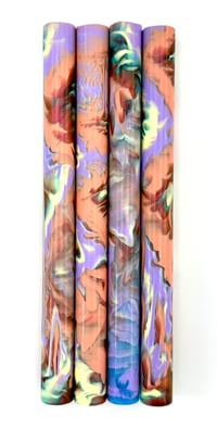 Image 2 of Grand Constantine, custom bespoke pen blanks, high pressure cured with Alumilite Resin. Maker ready!