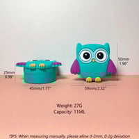 Image 6 of Owl Silicone Containers 