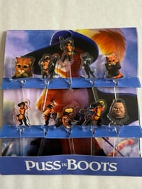 Puss in Boots Acrylic food Picks 