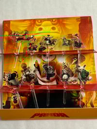 Image 1 of Kung-fu Panda Acrylic Food Picks 