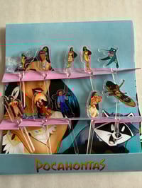 Pocahontas Acrylic Food Picks 