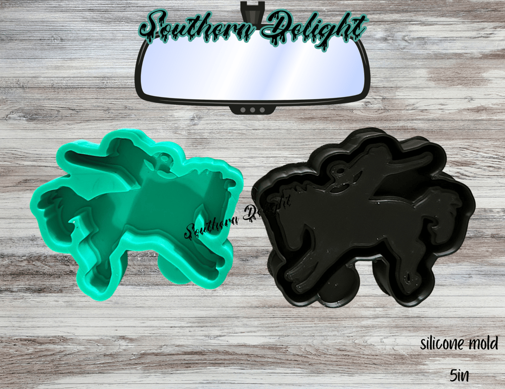 Image of Bronc Rider Freshie Mold