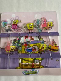Sponge Bob Acrylic Food Picks