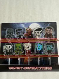 Scary Characters Acrylic Food Picks 