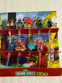Image 2 of Sesame Street Acrylic Food Picks 