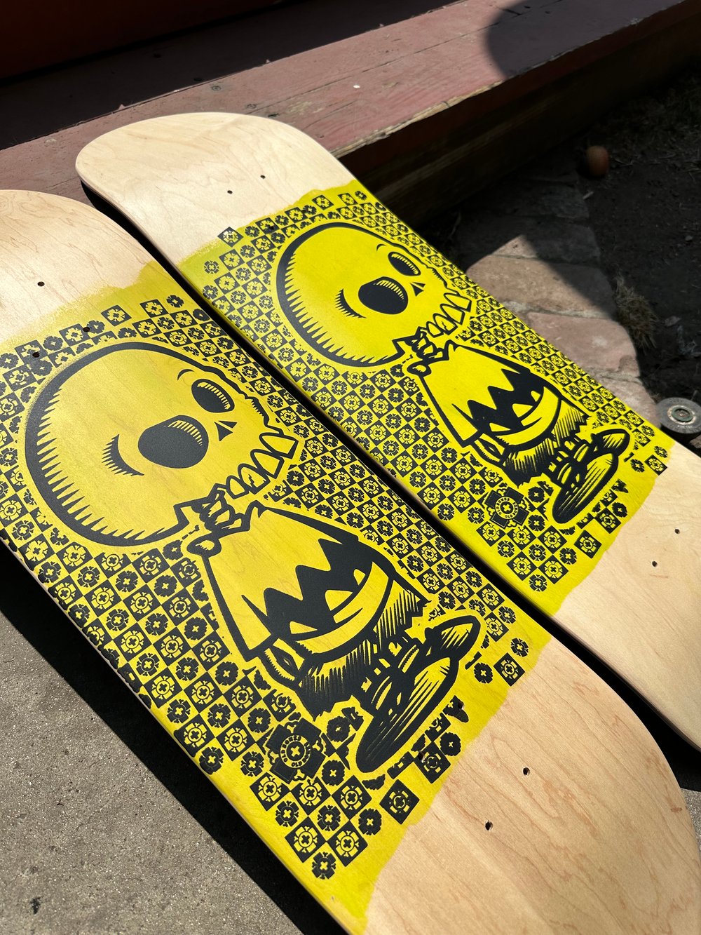 9" Street Popsicle (14.5" Wheelbase) - Gnarly Brown - Old Bones Therapy Colab