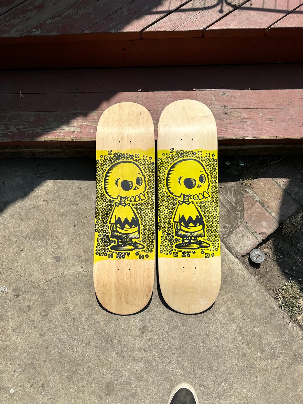 9" Street Popsicle (14.5" Wheelbase) - Gnarly Brown - Old Bones Therapy Colab