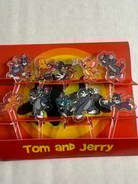 Tom and Jerry Acrylic Food Picks 