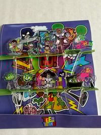 Teen Titans Acrylic Food Picks 
