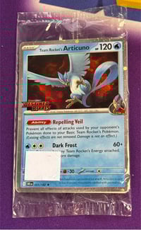 Team Rocket's Articuno (Destined Rivals Stamp) - Miscellaneous Cards & Products - Sealed