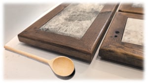 Image of Reclaimed Wood Ceramic Tile Trivet