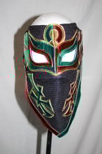 Image 1 of BANDITO BLACK w/ GREEN & RED SEMI PRO
