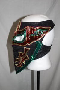 Image 3 of BANDITO BLACK w/ GREEN & RED SEMI PRO