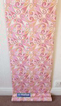 Image 2 of 1960s Vintage Walflair ICI Wallpaper Rolls - Groovy Psychedelic Retro 70s MCM Hippie - (Set of 2)