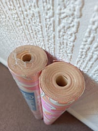 Image 5 of 1960s Vintage Walflair ICI Wallpaper Rolls - Groovy Psychedelic Retro 70s MCM Hippie - (Set of 2)