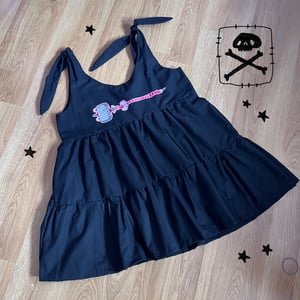 Image of Black Weapon Dress (size UK14)