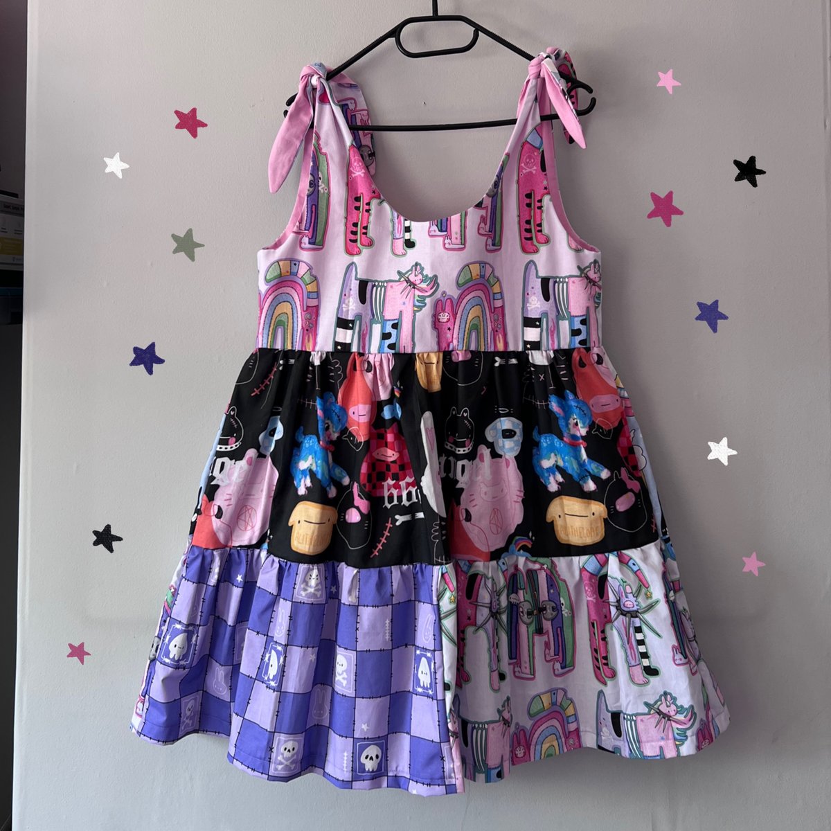 Image of Loaf Scrap Dress (size UK10)
