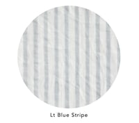 Image 2 of Lt Blue Stripe Duvet