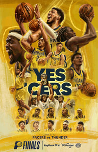 Image 2 of Pacers - Finals Posters