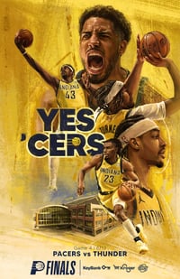 Image 3 of Pacers - Finals Posters