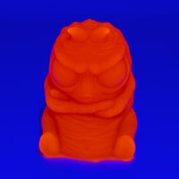 Image 2 of Non glow gus- dayglo orange